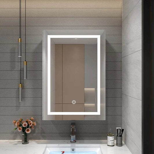 Factory Price Custom Bathroom Storage Mirror Cabinet Modern Vanity Wall Mounted Design Mdf Bathroom Cabinet With Mirror - My Store