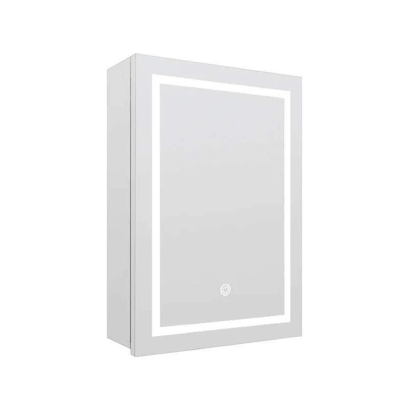 Factory Price Custom Bathroom Storage Mirror Cabinet Modern Vanity Wall Mounted Design Mdf Bathroom Cabinet With Mirror - My Store