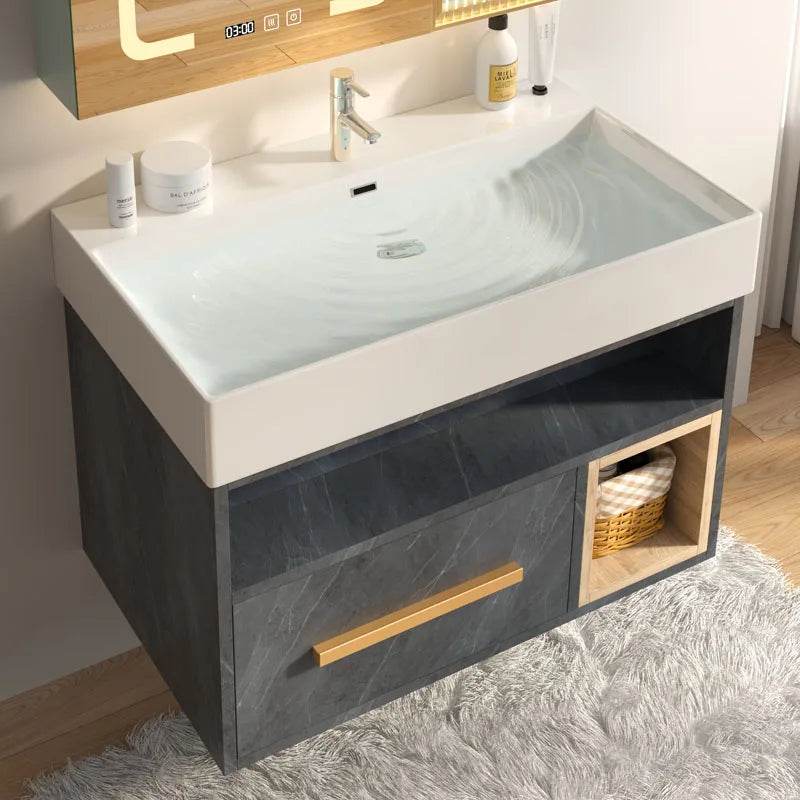 Modern Design Hotel Shower Mirror Bathroom Vanity Mirror Wall Mounted Lighting Bathroom Vanity Cabinets With Sink - My Store