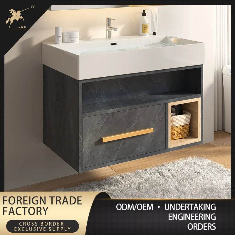 Modern Design Hotel Shower Mirror Bathroom Vanity Mirror Wall Mounted Lighting Bathroom Vanity Cabinets With Sink - My Store